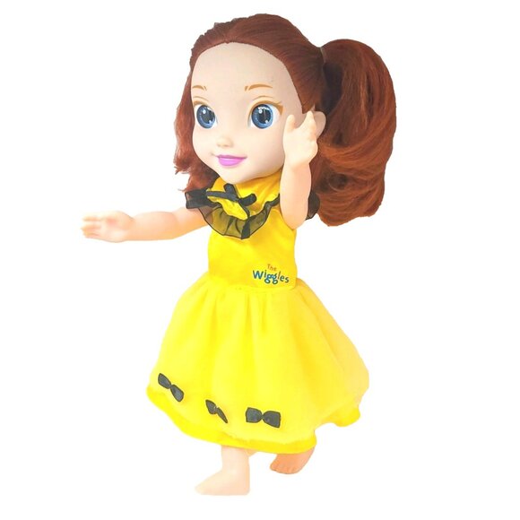 The Wiggles Australian Emma Doll 32cm Red Hair 2015 Pamson Toy Plastic - Picture 1 of 8
